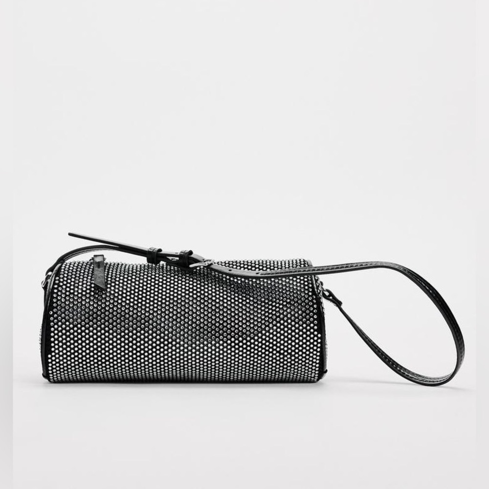 ZARA SHIMMERY DUFFEL BAG - Picture 3 of 7